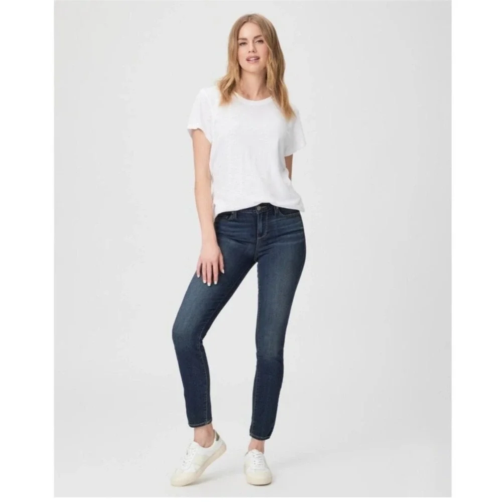 Paige Denim Verdugo Ankle‎ Skinny Jeans 28 Nottingham Dark Wash Stretch